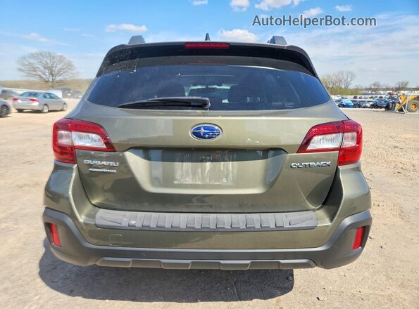 4S4BSAHC9K3215221 2019 SUBARU OUTBACK Зеленый Вид сзади