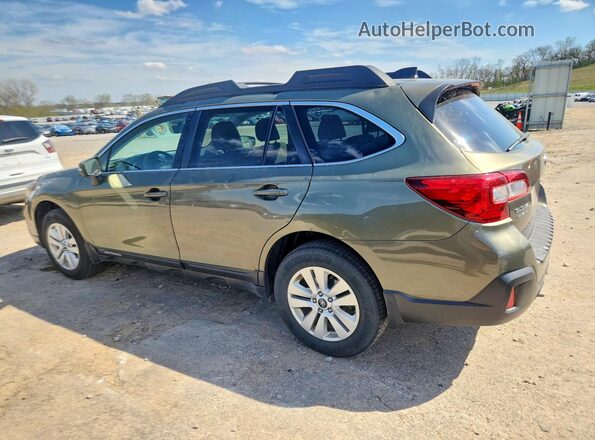 4S4BSAHC9K3215221 2019 SUBARU OUTBACK Зеленый Задняя левая четверть