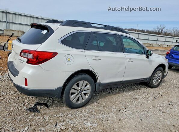 4S4BSAHCXG3336654 2016 SUBARU OUTBACK Белый Задняя правая четверть