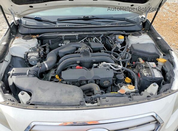 4S4BSAHCXG3336654 2016 SUBARU OUTBACK Белый Вид задней части салона