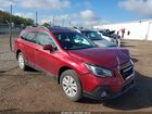 2018 Subaru Outback 2.5i Premium Red vin: 4S4BSAHCXJ3286636