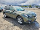 2018 Subaru Outback 2.5i Premium Зеленый vin: 4S4BSAHCXJ3315889
