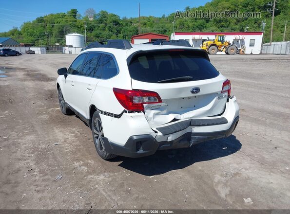 4S4BSAJC3K3326857 2019 SUBARU OUTBACK White Հետևի ձախ