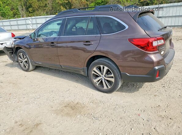 4S4BSAJC4K3290743 2019 SUBARU OUTBACK Коричневый Задняя левая четверть