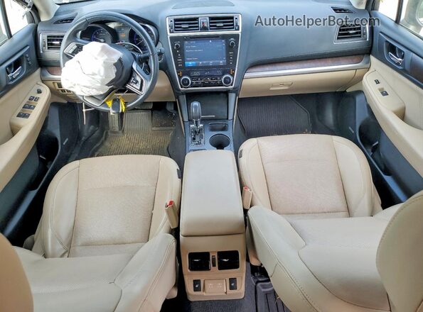 4S4BSAJC4K3290743 2019 SUBARU OUTBACK Коричневый Вид панели приборов