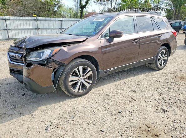 4S4BSAJC4K3290743 2019 SUBARU OUTBACK Коричневый Передняя левая четверть