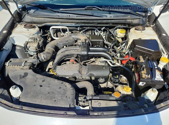 4S4BSAJC6K3384381 2019 SUBARU OUTBACK Белый Вид подкапотного пространства
