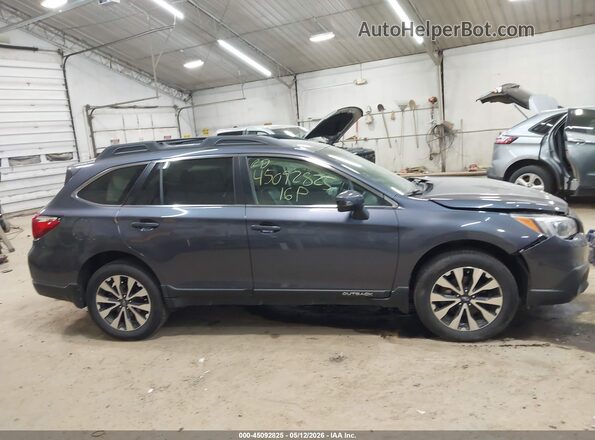 4S4BSAJC8G3325565 2016 SUBARU OUTBACK Серый Вид задней части салона