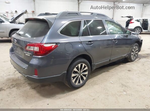 4S4BSAJC8G3325565 2016 SUBARU OUTBACK Серый Задняя правая четверть