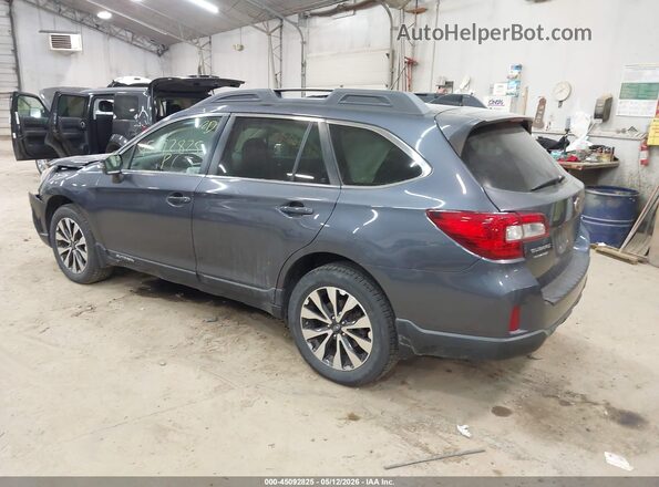 4S4BSAJC8G3325565 2016 SUBARU OUTBACK Серый Задняя левая четверть
