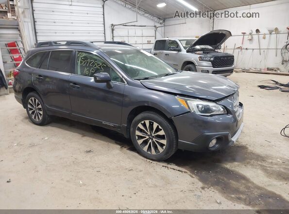 4S4BSAJC8G3325565 2016 SUBARU OUTBACK Серый Передняя правая четверть