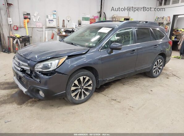 4S4BSAJC8G3325565 2016 SUBARU OUTBACK Серый Передняя левая четверть