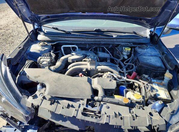 4S4BSAJC9K3397996 2019 SUBARU OUTBACK Blue უკანა სალონის ხედი