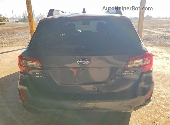 4S4BSAJCXG3284789 2016 SUBARU OUTBACK Gray Widok z tyłu