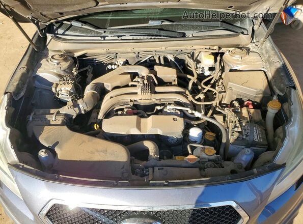 4S4BSAJCXG3284789 2016 SUBARU OUTBACK Gray Widok wnętrza z tyłu
