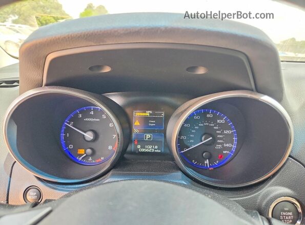4S4BSAKC1J3359045 2018 SUBARU OUTBACK Зеленый Вид щитка приборов