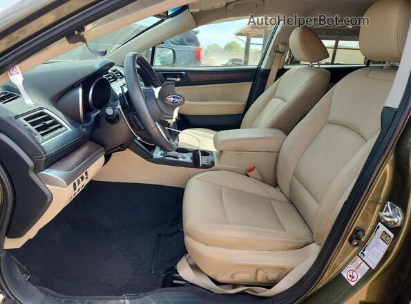 4S4BSAKC1J3359045 2018 SUBARU OUTBACK Зеленый Вид салона спереди