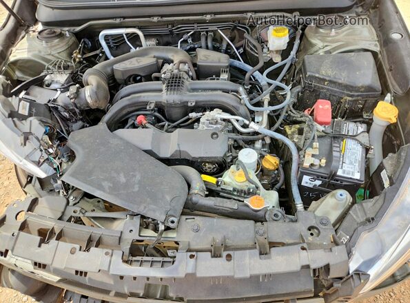 4S4BSAKC1J3359045 2018 SUBARU OUTBACK Зеленый Вид подкапотного пространства