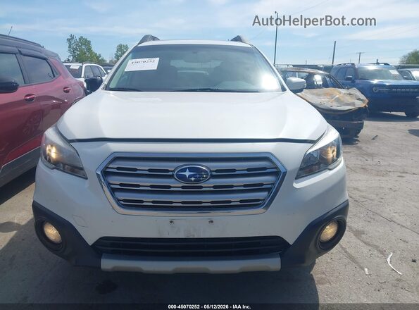 4S4BSAKC2H3366743 2017 SUBARU OUTBACK White Widok zestawu wskaźników