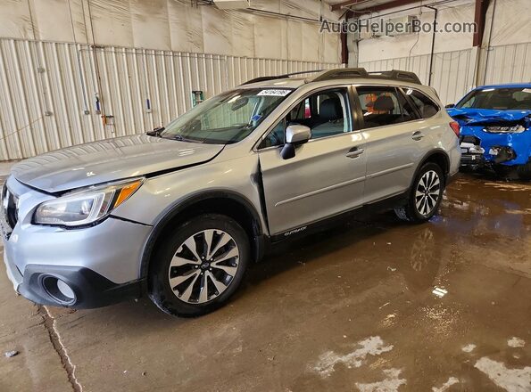 4S4BSAKC2H3414953 2017 SUBARU OUTBACK Серебряный Передняя левая четверть