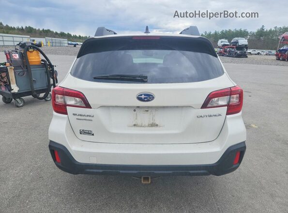 4S4BSAKC3J3213830 2018 SUBARU OUTBACK White Вид ззаду