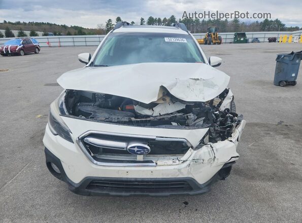 4S4BSAKC3J3213830 2018 SUBARU OUTBACK White Вид спереду