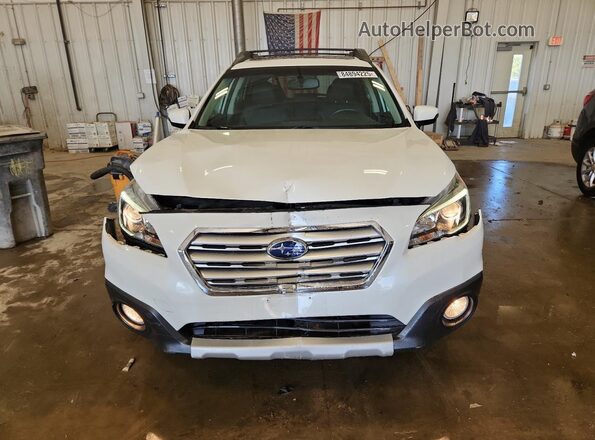 4S4BSAKC4H3216732 2017 SUBARU OUTBACK Белый Вид спереди