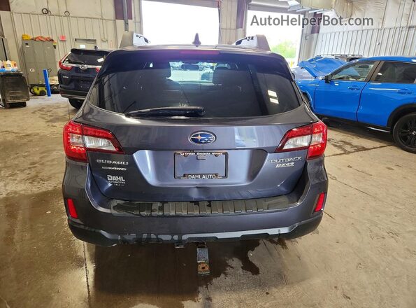 4S4BSAKC5H3219767 2017 SUBARU OUTBACK Серый Вид сзади