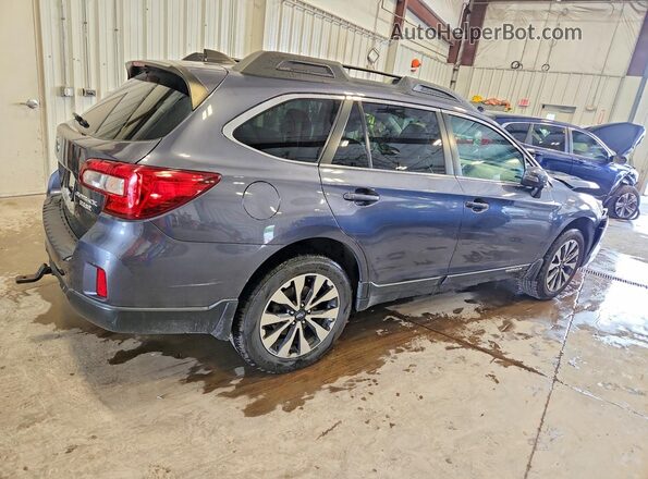 4S4BSAKC5H3219767 2017 SUBARU OUTBACK Серый Задняя правая четверть