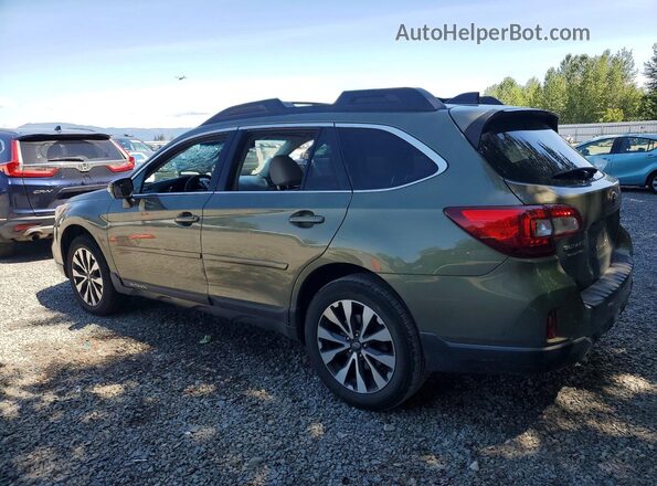 4S4BSAKC8H3317384 2017 SUBARU OUTBACK Green Tył lewy