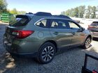 2017 Subaru Outback 2.5i Limited Green vin: 4S4BSAKC8H3317384