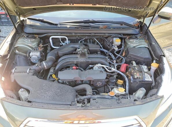 4S4BSAKC8H3317384 2017 SUBARU OUTBACK Green Widok komory silnika