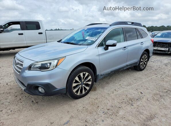 4S4BSAKC9H3437663 2017 SUBARU OUTBACK Серебряный Передняя левая четверть