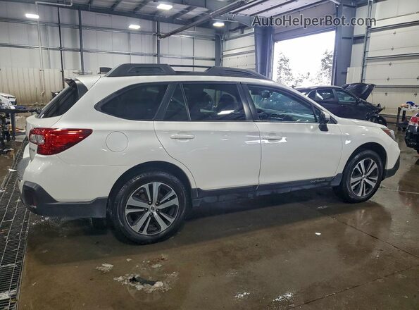 4S4BSAKC9J3269870 2018 SUBARU OUTBACK Белый Задняя правая четверть