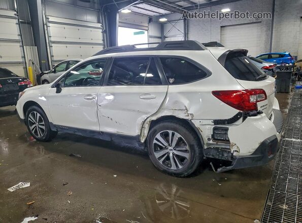 4S4BSAKC9J3269870 2018 SUBARU OUTBACK Белый Задняя левая четверть