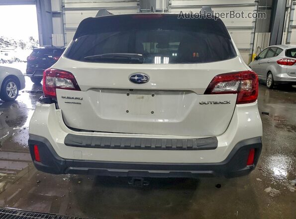 4S4BSAKC9J3269870 2018 SUBARU OUTBACK Белый Вид сзади