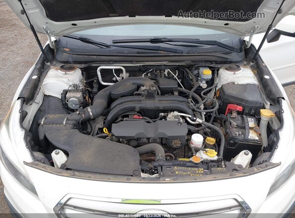 4S4BSAKCXH3223572 2017 SUBARU OUTBACK White Widok z tyłu