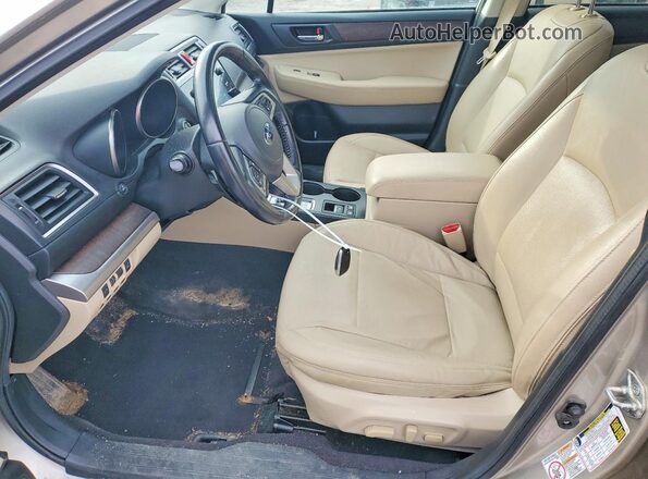 4S4BSALC2G3234949 2016 SUBARU OUTBACK Кремовый Вид салона спереди