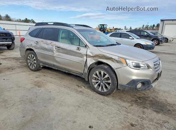 4S4BSALC2G3234949 2016 SUBARU OUTBACK Кремовый Передняя правая четверть