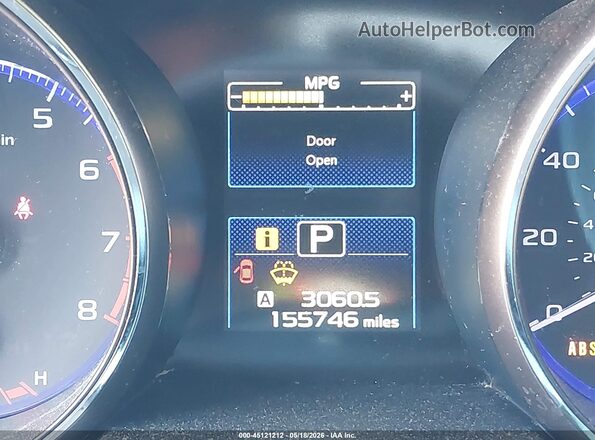 4S4BSALC6G3320457 2016 SUBARU OUTBACK Красный 