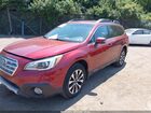 2016 Subaru Outback 2.5i Limited Красный vin: 4S4BSALC6G3320457