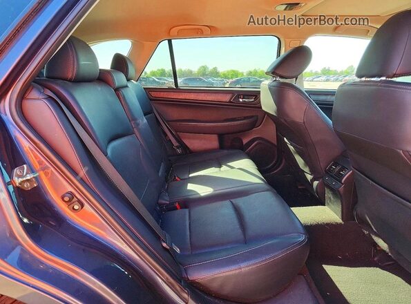4S4BSANC0H3297286 2017 SUBARU OUTBACK Blue Widok wnętrza z tyłu