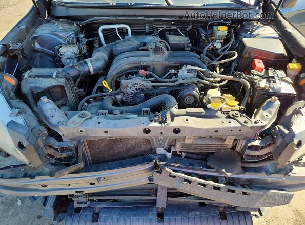 4S4BSANC0H3297286 2017 SUBARU OUTBACK Blue Widok komory silnika