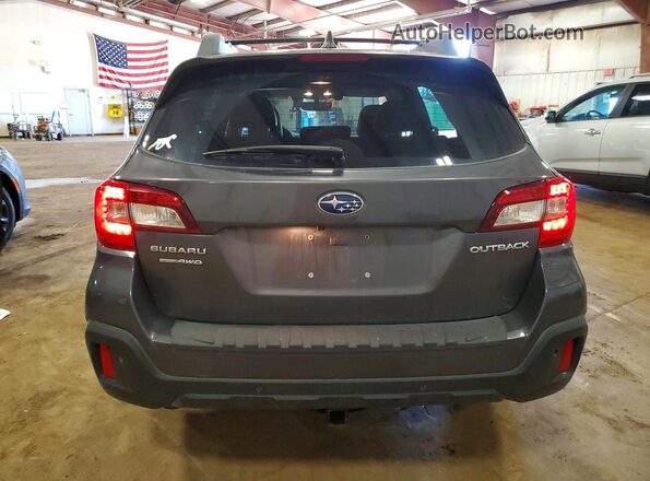 4S4BSANC0J3213960 2018 SUBARU OUTBACK Угольный Вид сзади