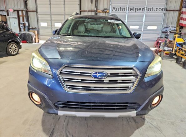 4S4BSANC1H3229482 2017 SUBARU OUTBACK Синий Вид спереди
