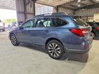 2017 Subaru Outback 2.5i Limited Синий vin: 4S4BSANC1H3229482