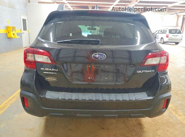 4S4BSANC1K3208560 2019 SUBARU OUTBACK Black Widok z tyłu