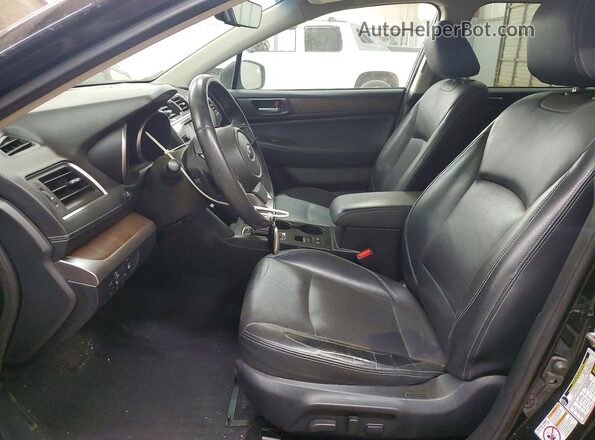 4S4BSANC1K3208560 2019 SUBARU OUTBACK Black Widok wnętrza z przodu