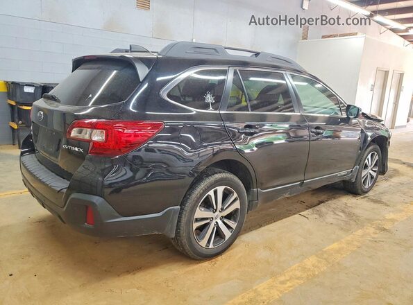 4S4BSANC1K3208560 2019 SUBARU OUTBACK Black Tył prawy