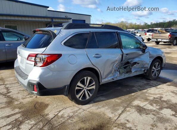 4S4BSANC1K3218019 2019 SUBARU OUTBACK Серебряный Задняя правая четверть